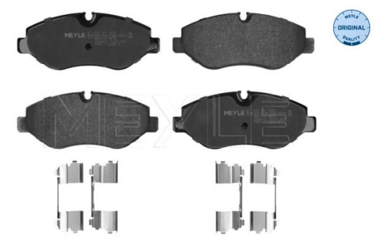 Brake Pad Set, disc brake MEYLE-ORIGINAL Quality 025 291 9220, Image 2