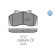 Brake Pad Set, disc brake MEYLE-ORIGINAL Quality 025 298 3521
