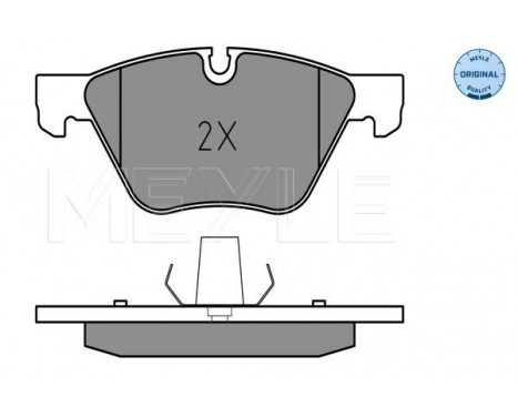 Brake Pad Set, disc brake MEYLE-ORIGINAL Quality