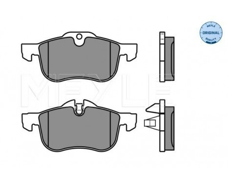 Brake Pad Set, disc brake MEYLE-ORIGINAL Quality