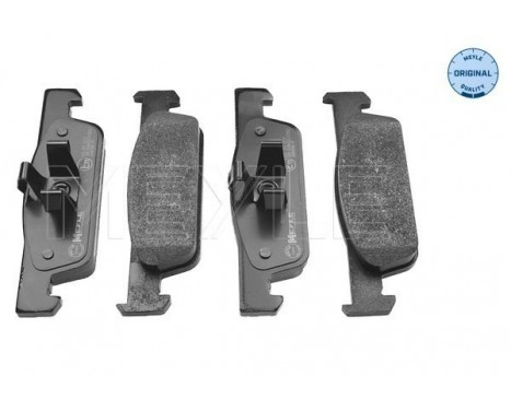 Brake Pad Set, disc brake MEYLE-ORIGINAL Quality