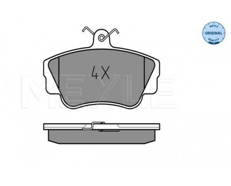 Brake Pad Set, disc brake MEYLE-ORIGINAL Quality