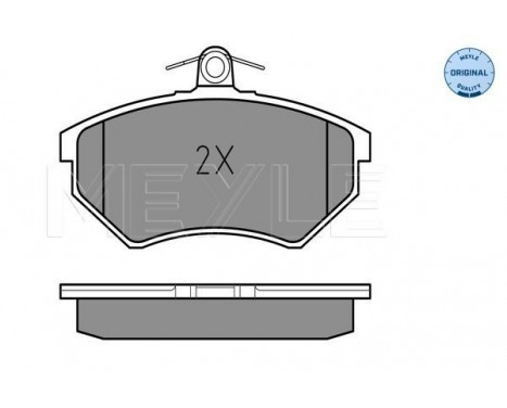 Brake Pad Set, disc brake MEYLE-ORIGINAL: True to OE. 025 209 0119/W, Image 2