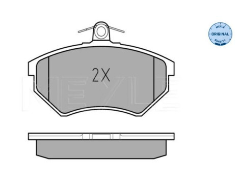 Brake Pad Set, disc brake MEYLE-ORIGINAL: True to OE. 025 209 0119/W, Image 2