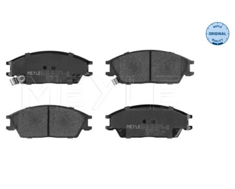 Brake Pad Set, disc brake MEYLE-ORIGINAL: True to OE. 025 210 1214/W, Image 2