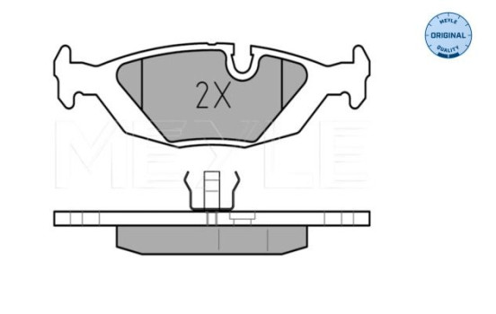 Brake Pad Set, disc brake MEYLE-ORIGINAL: True to OE. 025 210 8914, Image 2