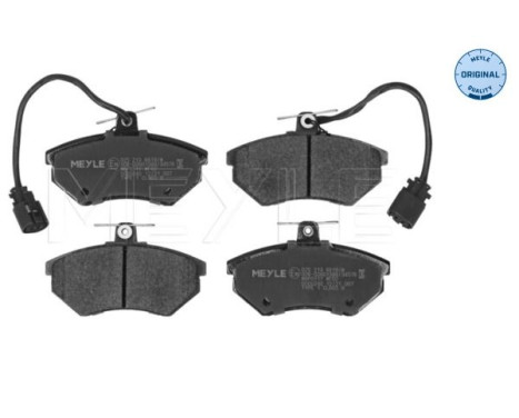 Brake Pad Set, disc brake MEYLE-ORIGINAL: True to OE. 025 213 6619/W, Image 3