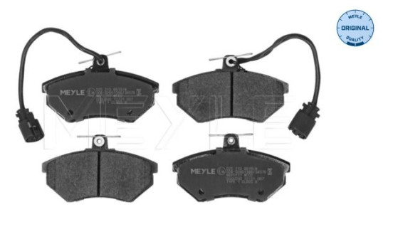 Brake Pad Set, disc brake MEYLE-ORIGINAL: True to OE. 025 213 6619/W