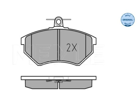Brake Pad Set, disc brake MEYLE-ORIGINAL: True to OE. 025 213 6619/W, Image 3