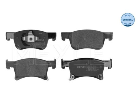 Brake Pad Set, disc brake MEYLE-ORIGINAL: True to OE. 025 221 2318, Image 3