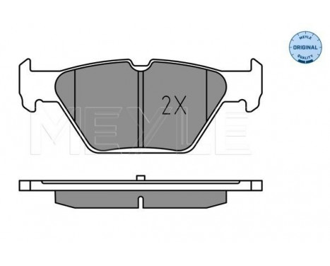 Brake Pad Set, disc brake MEYLE-ORIGINAL: True to OE. 025 221 5814, Image 2