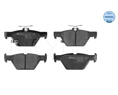 Brake Pad Set, disc brake MEYLE-ORIGINAL: True to OE. 025 221 5814, Image 3