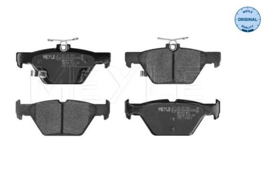 Brake Pad Set, disc brake MEYLE-ORIGINAL: True to OE. 025 221 5814, Image 3