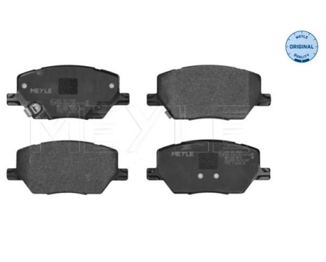 Brake Pad Set, disc brake MEYLE-ORIGINAL: True to OE. 025 221 6520, Image 3