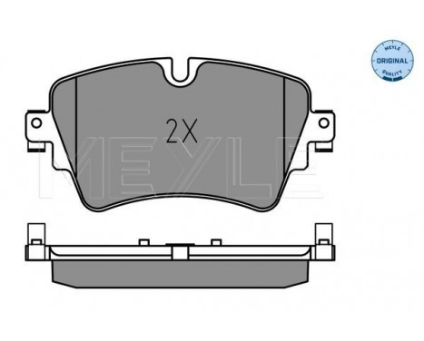 Brake Pad Set, disc brake MEYLE-ORIGINAL: True to OE. 025 221 8719, Image 2