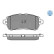 Brake Pad Set, disc brake MEYLE-ORIGINAL: True to OE. 025 221 9117