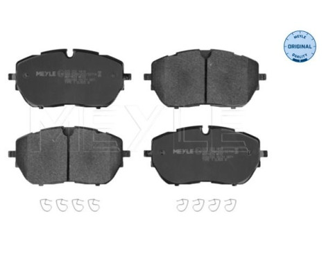 Brake Pad Set, disc brake MEYLE-ORIGINAL: True to OE. 025 222 1818, Image 3