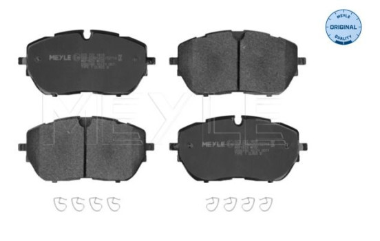 Brake Pad Set, disc brake MEYLE-ORIGINAL: True to OE. 025 222 1818, Image 3
