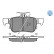 Brake Pad Set, disc brake MEYLE-ORIGINAL: True to OE. 025 222 3116