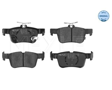 Brake Pad Set, disc brake MEYLE-ORIGINAL: True to OE. 025 222 3116, Image 3