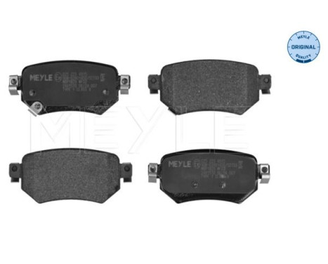 Brake Pad Set, disc brake MEYLE-ORIGINAL: True to OE. 025 223 4915, Image 3