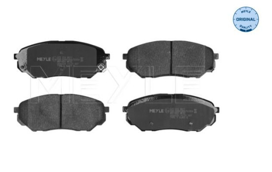 Brake Pad Set, disc brake MEYLE-ORIGINAL: True to OE. 025 223 8017, Image 3