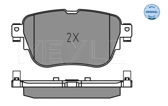 Brake Pad Set, disc brake MEYLE-ORIGINAL: True to OE. 025 224 3716, Image 2