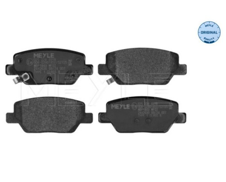 Brake Pad Set, disc brake MEYLE-ORIGINAL: True to OE. 025 224 4918, Image 3