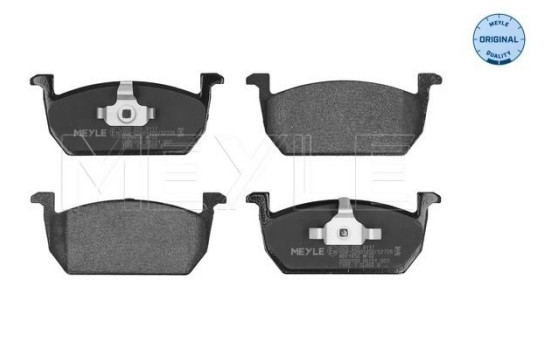 Brake Pad Set, disc brake MEYLE-ORIGINAL: True to OE. 025 226 3117, Image 3