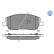 Brake Pad Set, disc brake MEYLE-ORIGINAL: True to OE. 025 228 0420