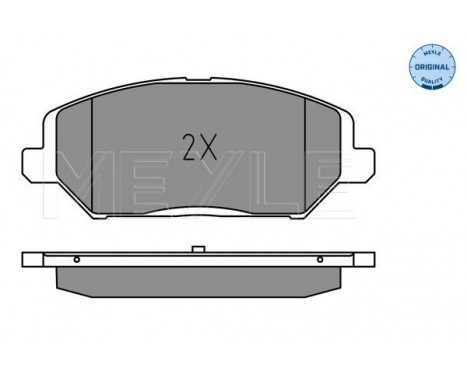 Brake Pad Set, disc brake MEYLE-ORIGINAL: True to OE. 025 228 0420, Image 2