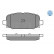 Brake Pad Set, disc brake MEYLE-ORIGINAL: True to OE. 025 228 4418, Thumbnail 2