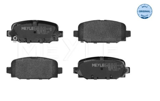 Brake Pad Set, disc brake MEYLE-ORIGINAL: True to OE. 025 228 4418, Image 3