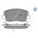 Brake Pad Set, disc brake MEYLE-ORIGINAL: True to OE. 025 229 0417