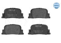 Brake Pad Set, disc brake MEYLE-ORIGINAL: True to OE. 025 235 9215