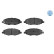 Brake Pad Set, disc brake MEYLE-ORIGINAL: True to OE. 025 245 2316/W