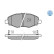 Brake Pad Set, disc brake MEYLE-ORIGINAL: True to OE. 025 245 2316/W, Thumbnail 2