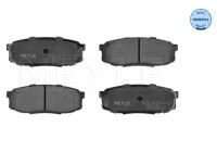 Brake Pad Set, disc brake MEYLE-ORIGINAL: True to OE. 025 246 5317