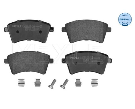 Brake Pad Set, disc brake MEYLE-ORIGINAL: True to OE. 025 246 9317, Image 2