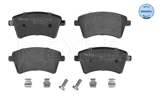 Brake Pad Set, disc brake MEYLE-ORIGINAL: True to OE. 025 246 9317