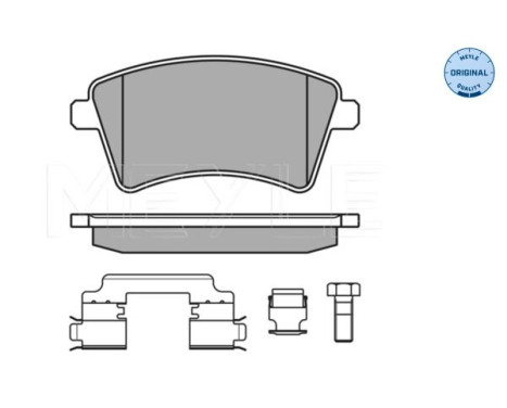 Brake Pad Set, disc brake MEYLE-ORIGINAL: True to OE. 025 246 9317, Image 2