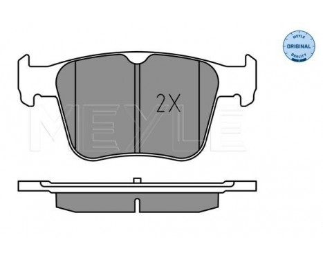 Brake Pad Set, disc brake MEYLE-ORIGINAL: True to OE. 025 250 0916, Image 2