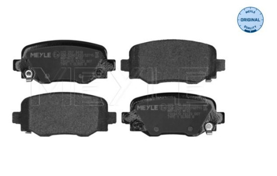 Brake Pad Set, disc brake MEYLE-ORIGINAL: True to OE. 025 257 3418, Image 3