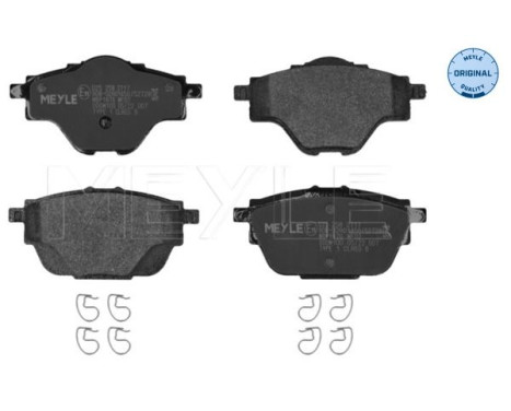 Brake Pad Set, disc brake MEYLE-ORIGINAL: True to OE. 025 258 2717, Image 3