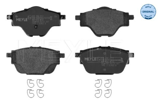 Brake Pad Set, disc brake MEYLE-ORIGINAL: True to OE. 025 258 2717, Image 3