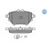 Brake Pad Set, disc brake MEYLE-ORIGINAL: True to OE. 025 258 3917