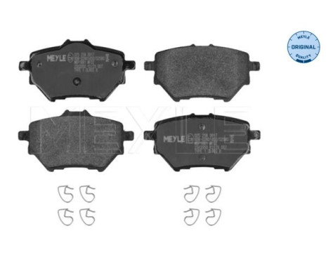 Brake Pad Set, disc brake MEYLE-ORIGINAL: True to OE. 025 258 3917, Image 3