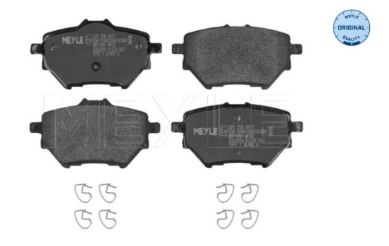 Brake Pad Set, disc brake MEYLE-ORIGINAL: True to OE. 025 258 3917, Image 3