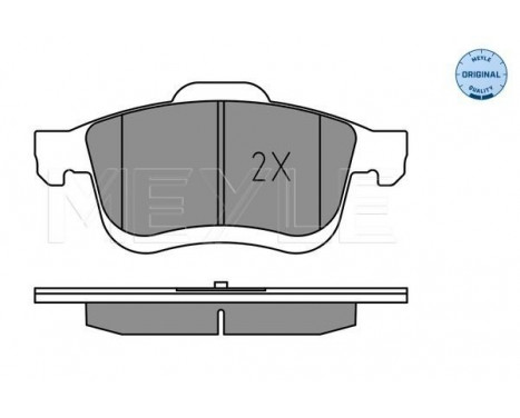 Brake Pad Set, disc brake MEYLE-ORIGINAL: True to OE. 025 259 0621, Image 2