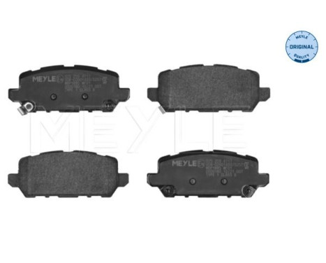 Brake Pad Set, disc brake MEYLE-ORIGINAL: True to OE. 025 259 4717, Image 3